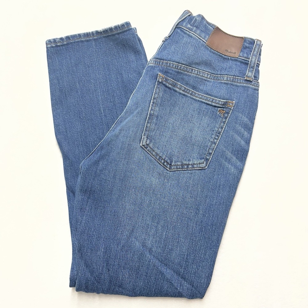 Madewell Perfect Vintage Jean Womens 26 Button‎ Fly Blue Casual Denim